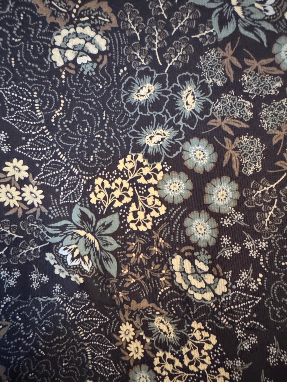 Pact Navy Floral Square-Neck Midi Dress - Picture 3 of 5